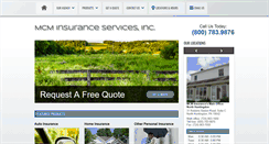 Desktop Screenshot of mcminsuranceserv.com